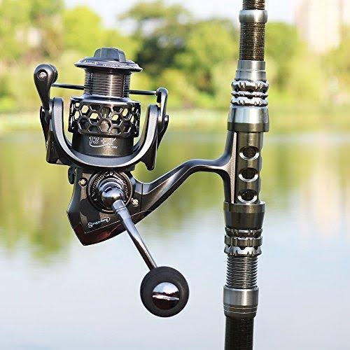Spinning Fishing Rod and Reel Combos Telescopic Fishing Pole H387