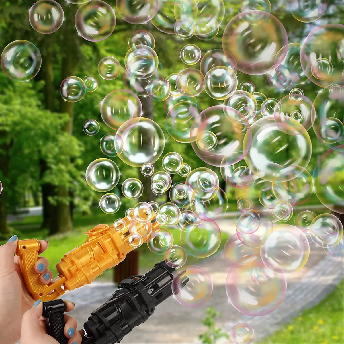 8-Hole Bubble Maker Water Gun B170