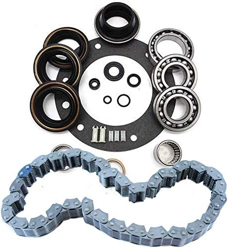 BK1356 / HV012 Combo Kit Fits Ford 1356 Transfer Case Rebuild Bearing and Chain Kit BW 1356 '86-'90 C768