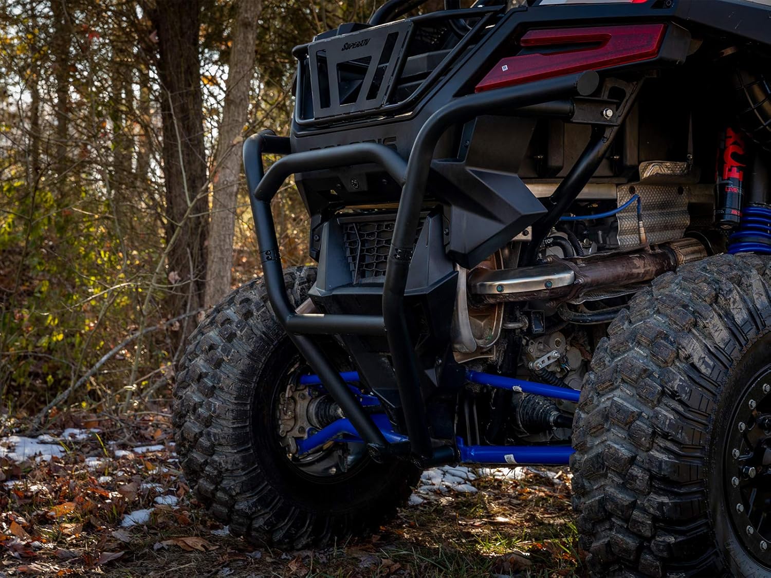 Rear Bumper for Polaris RZR PRO XP / PRO XP 4, 1.75 Inch Steel Tubing, UV Resistant Powder Coating K80906