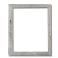 Faded White Reclaimed Wood Frame J184994