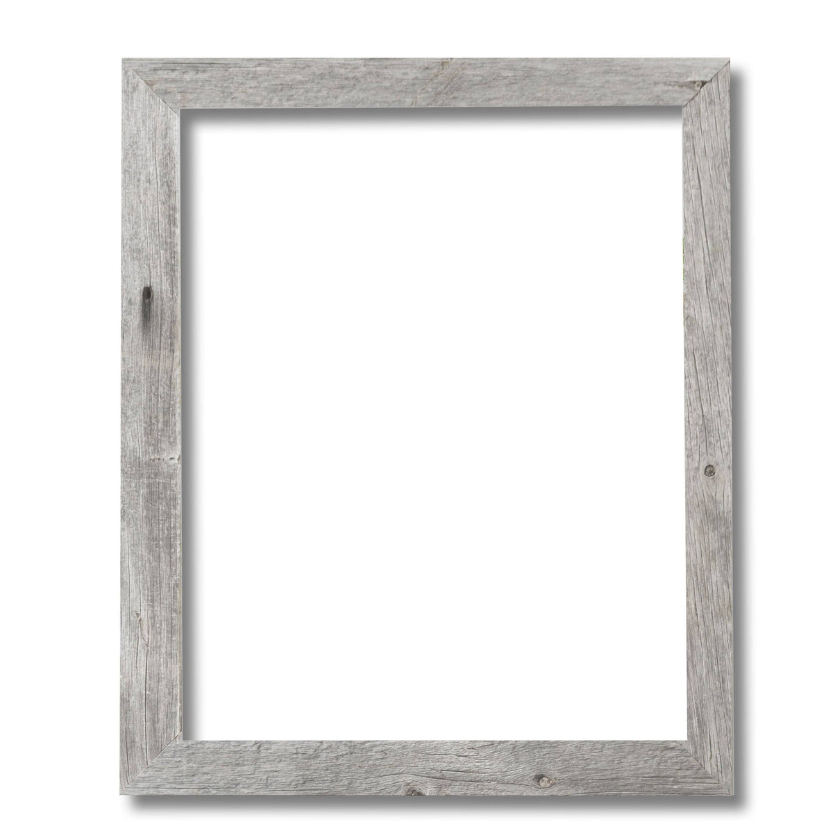 Faded White Reclaimed Wood Frame J184994