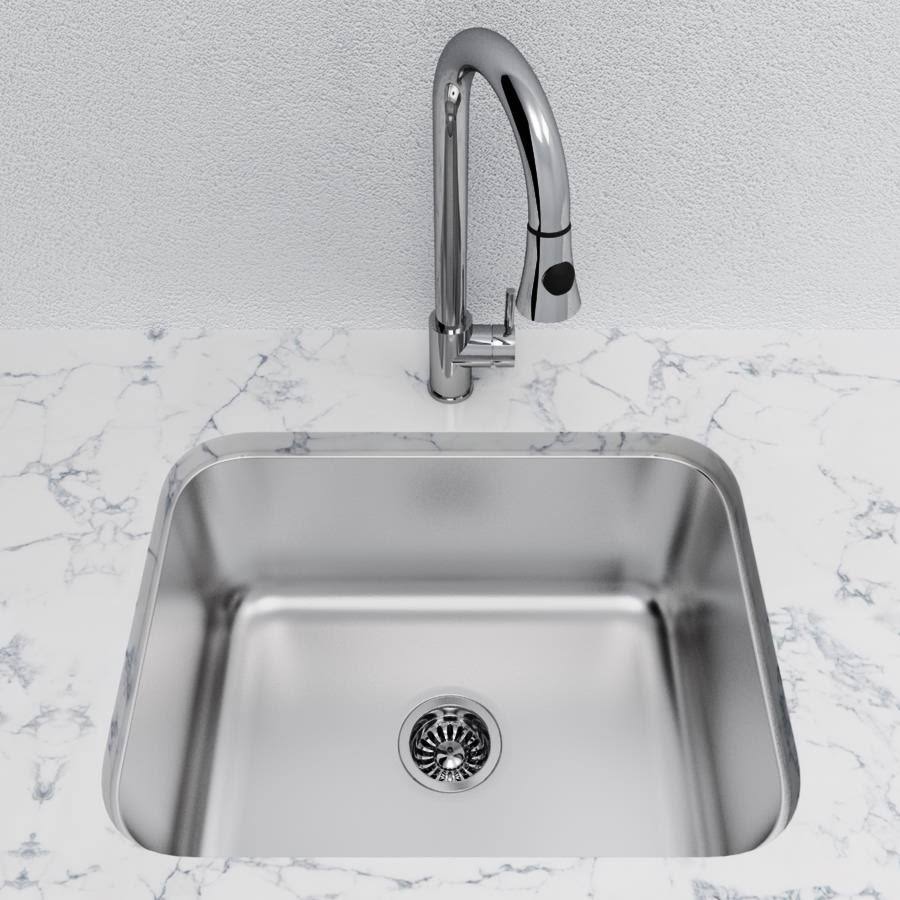 Single Basin Undermount Kitchen Sink Q268861