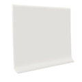 White 4 in. x 48 in. x 1/8 in. Vinyl Wall Cove Base (30-Pieces) T8974