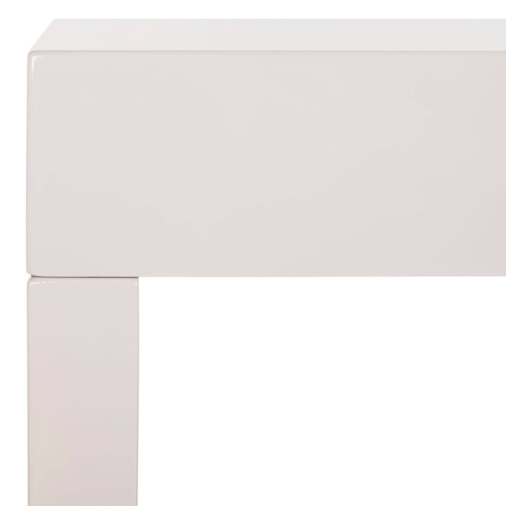 Gray Lacquer Console Table U715030