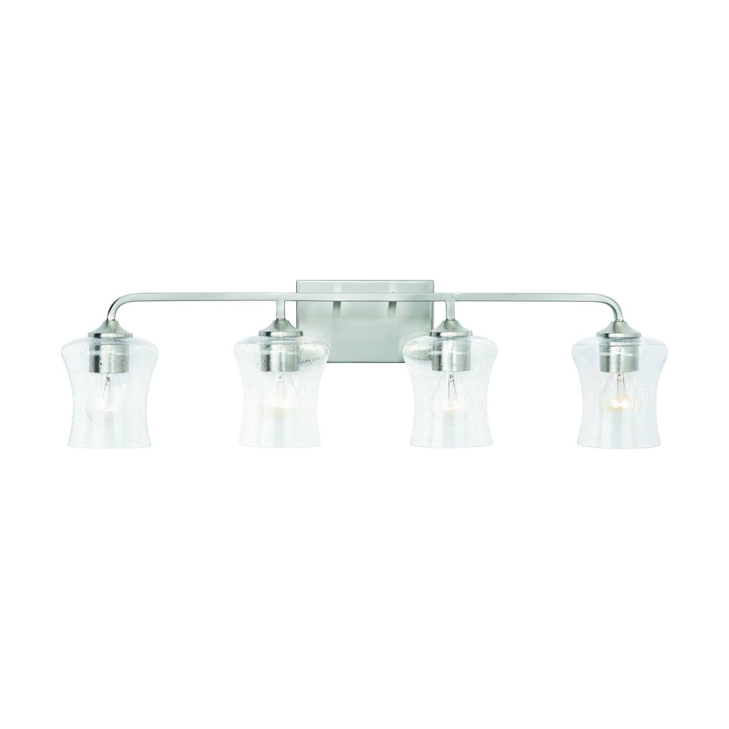 4 Light Vanity, Brushed Nickel P87848