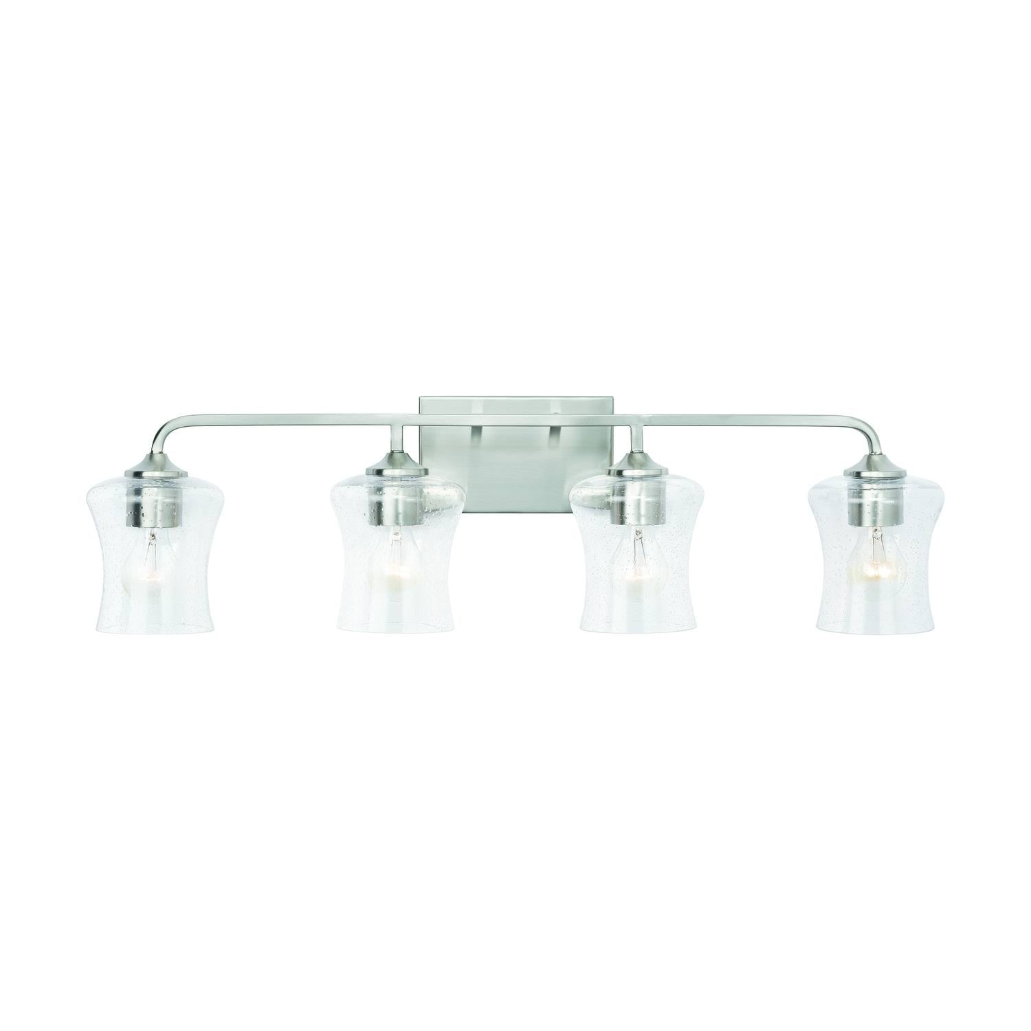 4 Light Vanity, Brushed Nickel P87848