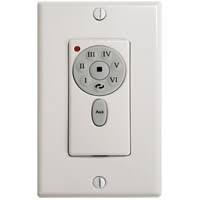 Gloss White Ceiling Fan with Light J526