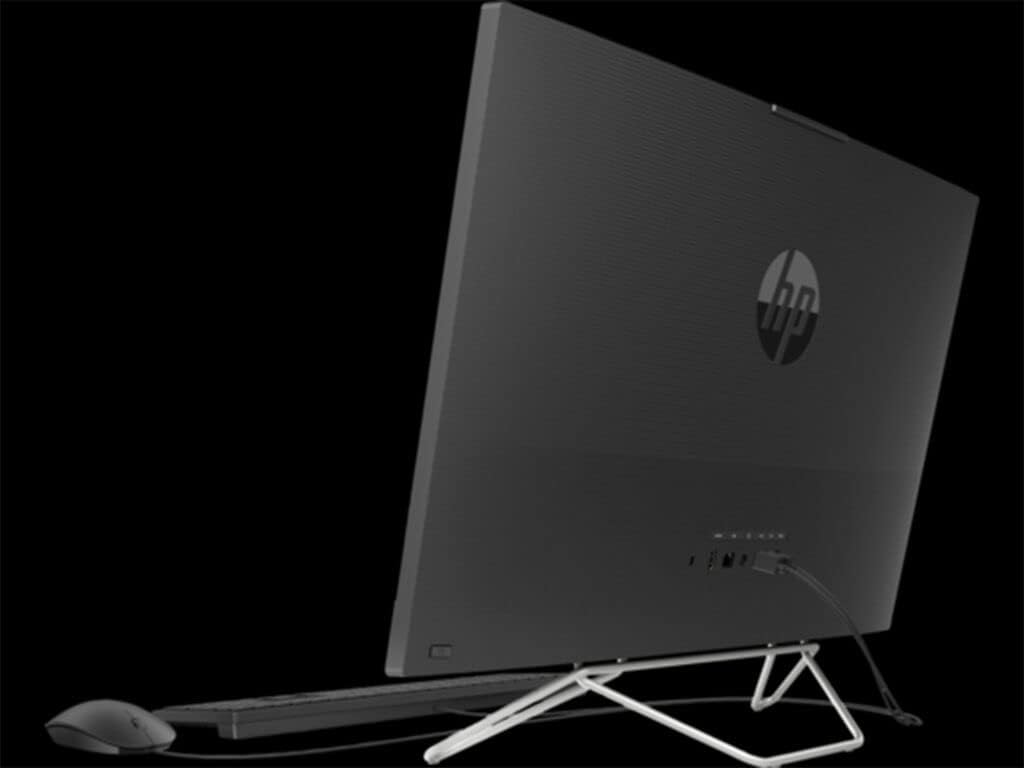27" Full HD All-in-One Desktop Computer, AMD Ryzen 5 5500U, 16GB RAM, 512GB SSD + 1TB HDD, Windows 11 Home, Black V4689