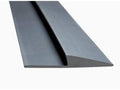 Gray Medium Profile Mat Edging Roll, 1 in x 75 ft N263