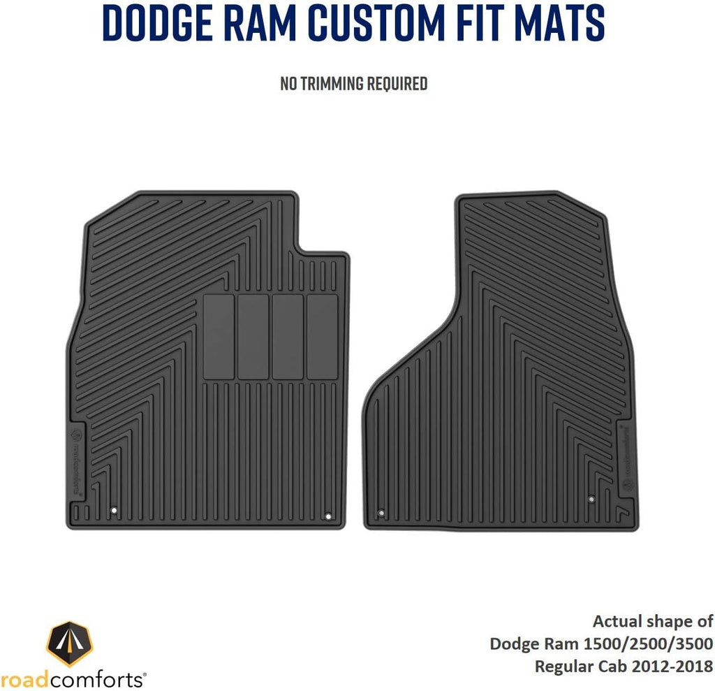 Front Row Floor Mats for Dodge Ram 2012-2018 J21989