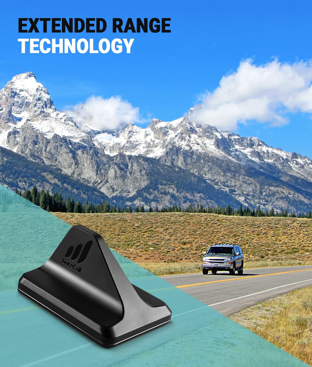 5G/4G LTE Cell Signal Booster for Car Truck SUV J972