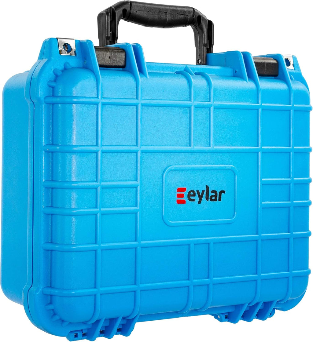 Hard Camera Case Water & Shock Proof with Foam Light Blue D82028