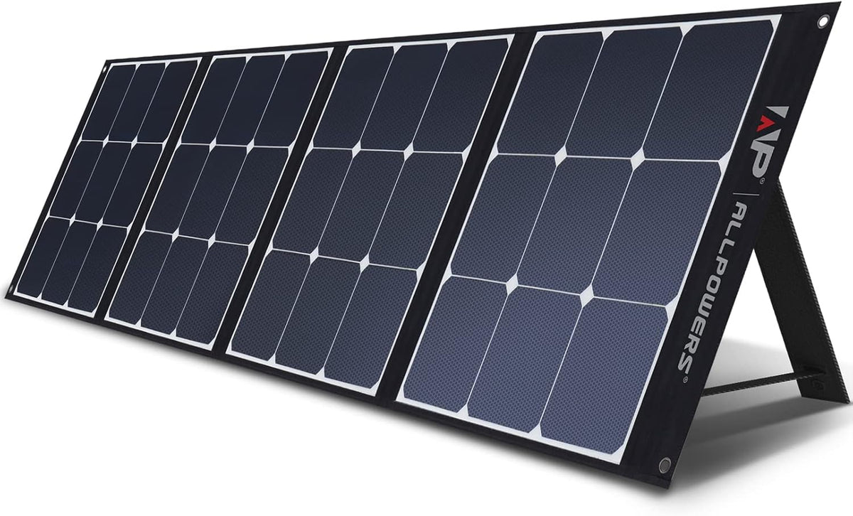 200W Portable Foldable Monocrystalline Solar Panel Kit with MC-4 Output N627