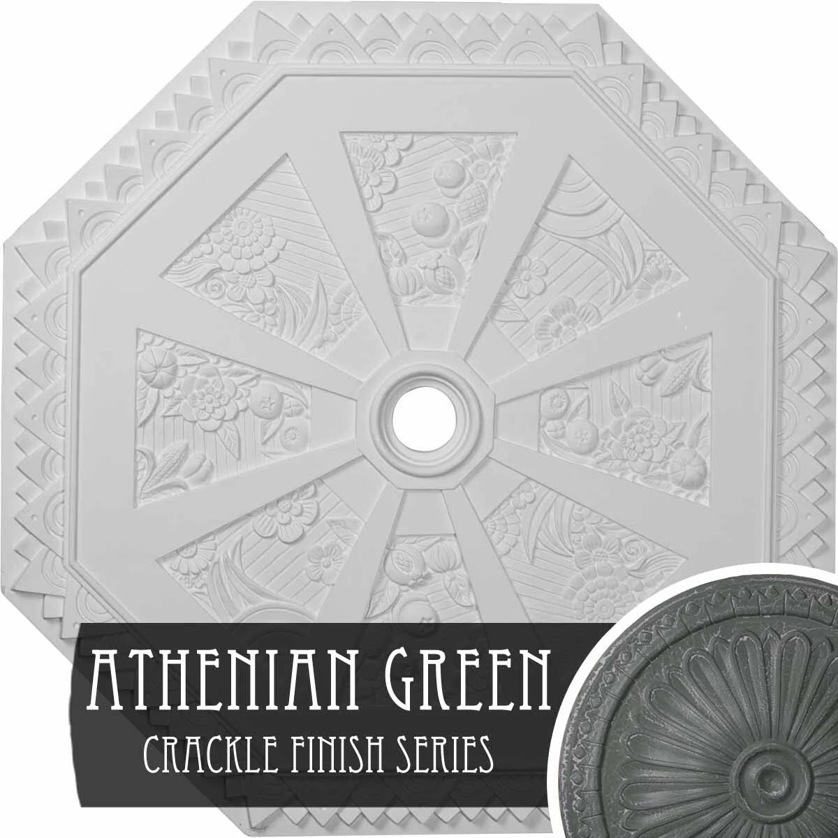 Octagonal Ceiling Medallion J904368