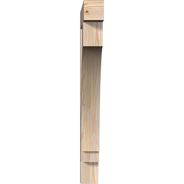 Douglas Fir Imperial Block Smooth Bracket Q36351