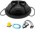 Half Ball Balance Trainer with Straps Yoga Balance Ball Pack of 2 U984