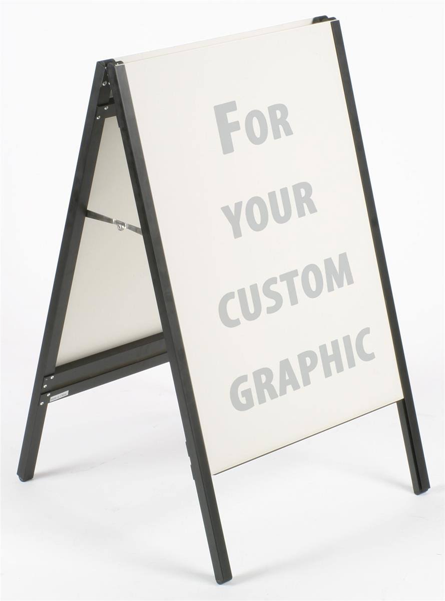 Sidewalk Sign with Aluminum Rust-Proof Construction Z4936