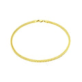 10k Yellow Gold 2mm Franco Chain Bracelet 7" - 9" V504401