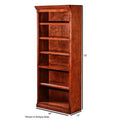 Navy Blue 7 Shelves Bookcase X633