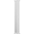 Gloss White Finish Fluted Column with Capital Y70998