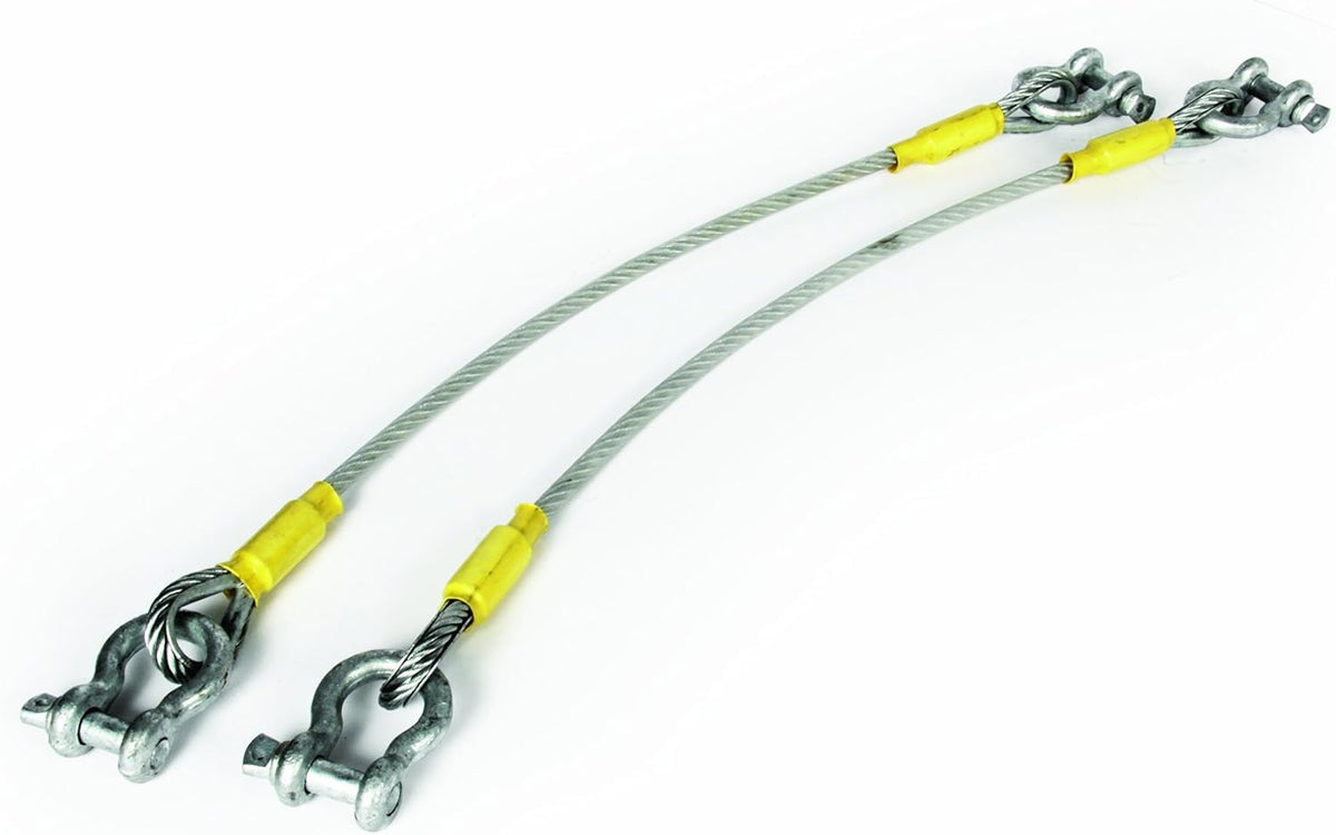 Gooseneck Adapter Safety Cable, Pack of 2 J753089