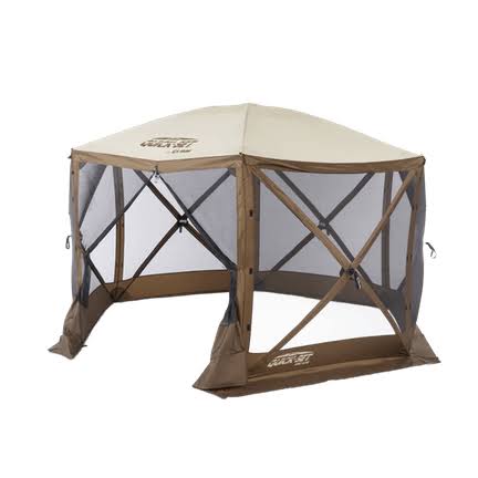 Brown Quick-Set Screen Canopy Shelter B84275