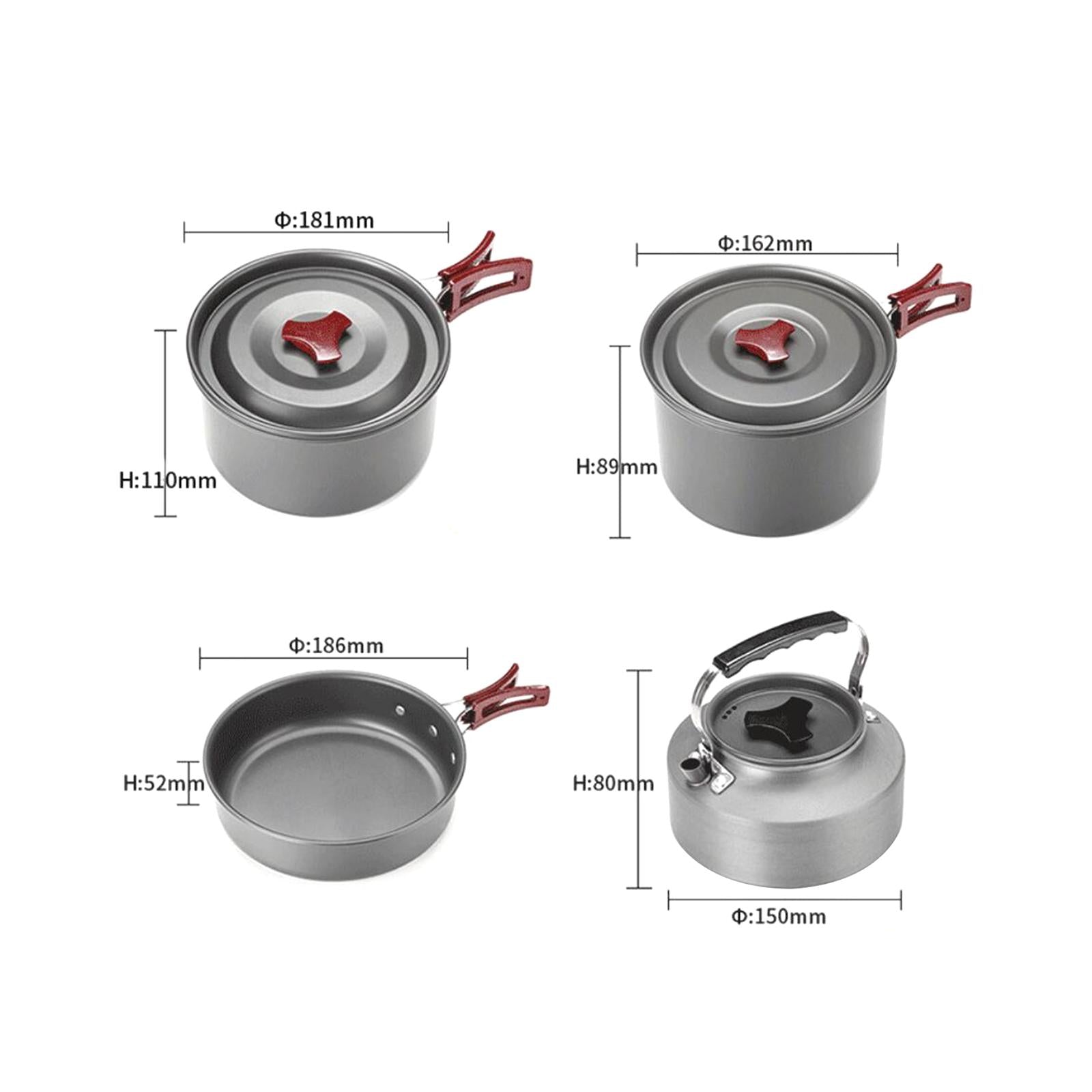 Camping Cookware Non Stick for Campfire N3789