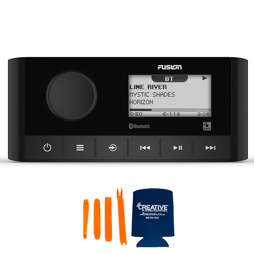Marine Stereo With 1 Pair of 6.5" White Grill Marine Speakers W741059