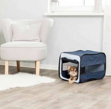 Grey Collapsible Pet Carrier I781