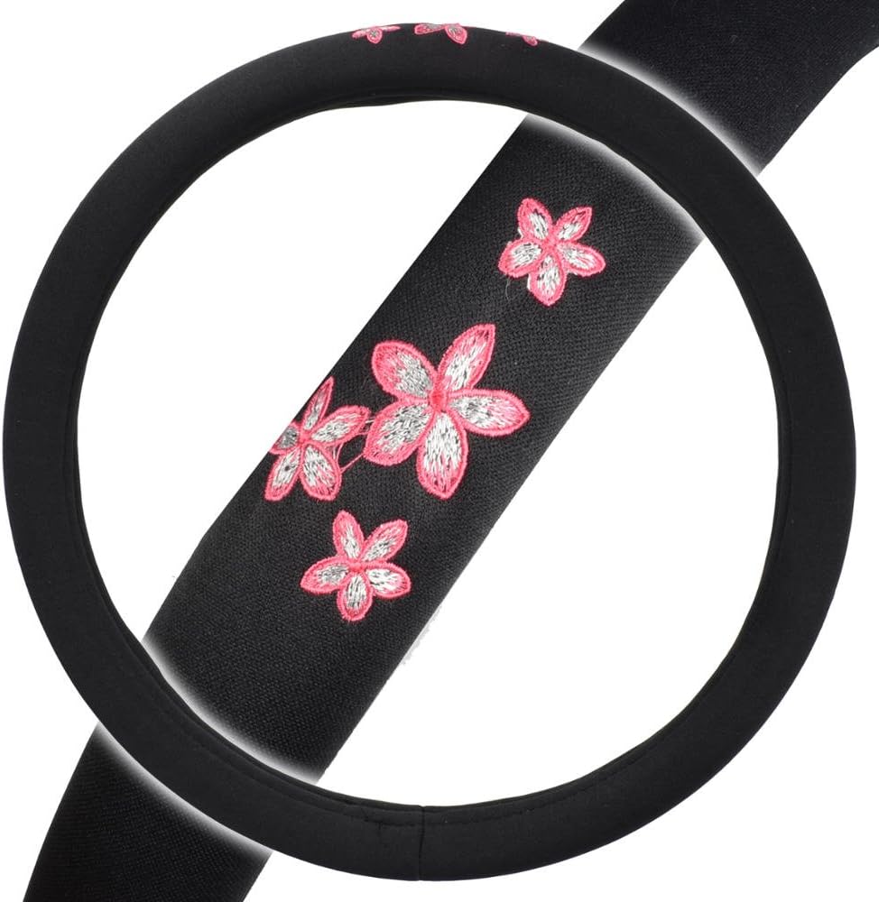 Pink Floral Car Seat Covers, Pack of 2 S4155