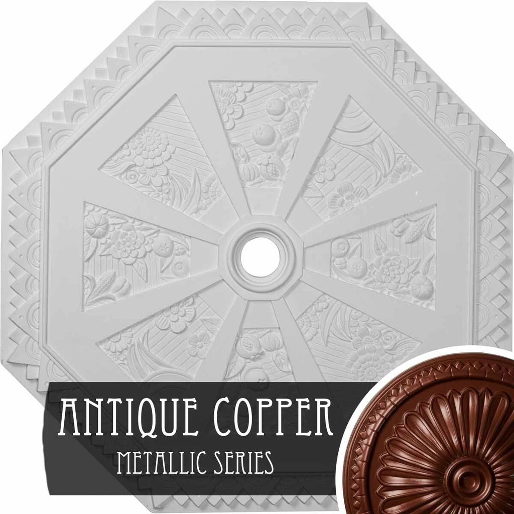 Octagonal Ceiling Medallion J904368