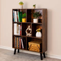 Rustic Brown 3 Tier Wood Bookshelf W17673