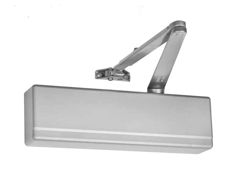 Black Painted Door Closer P4153