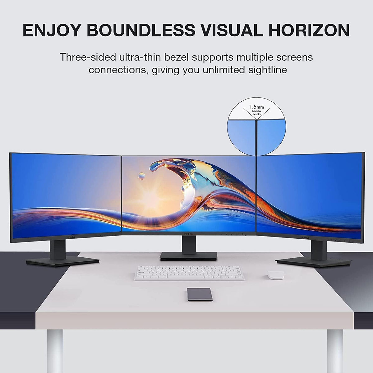 22 inch FHD 1080P 75hz VA LED Monitor K9381