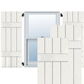 Real Wood Pine Board-n-Batten Shutters D178294