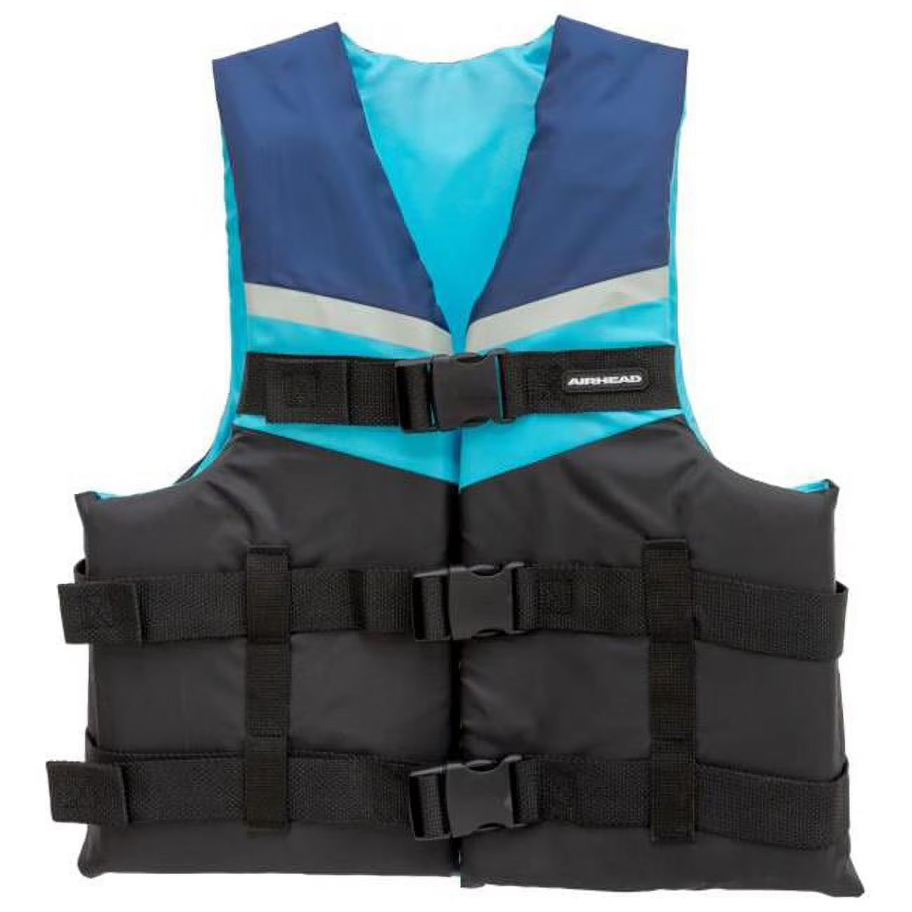 Blue Black & Grey Adult Vest M874