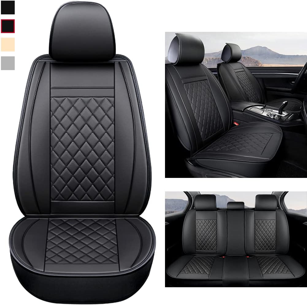 Gray Car Seat Covers Full Set R817378