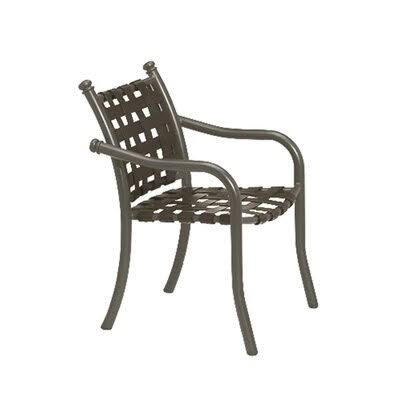 Mocha Stacking Patio Dining Chair P735