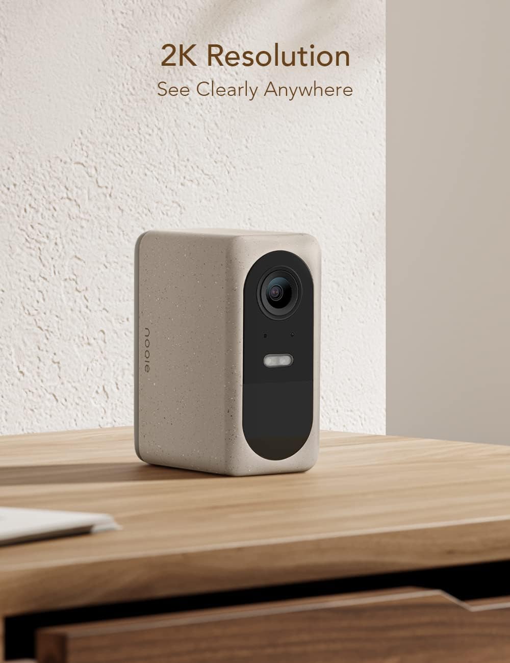 Outdoor Security Camera, 2K Video & HDR, Color Night Vision K720189