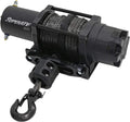 6000 lb Black Ops Winch with Heavy Duty Winch Mounting Plate Complete Kit S7237