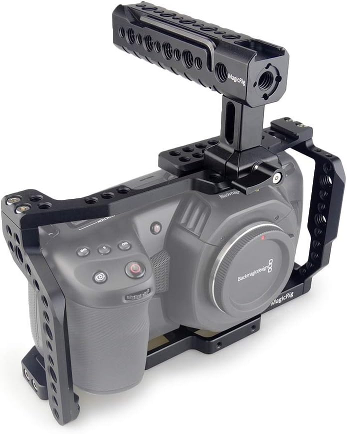 Camera Cage with NATO Handle for Blackmagic Design Pocket Cinema Camera 4K /6K Z68857