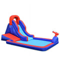 5-in-1 Inflatable Water Slide with Climbing Wall Q1317