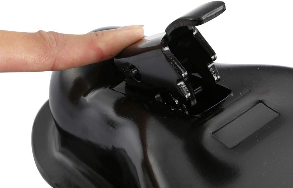 2-5/16" 14000LBS A-Frame Trailer Coupler, Powder Coated Black Pack of 2 W66451