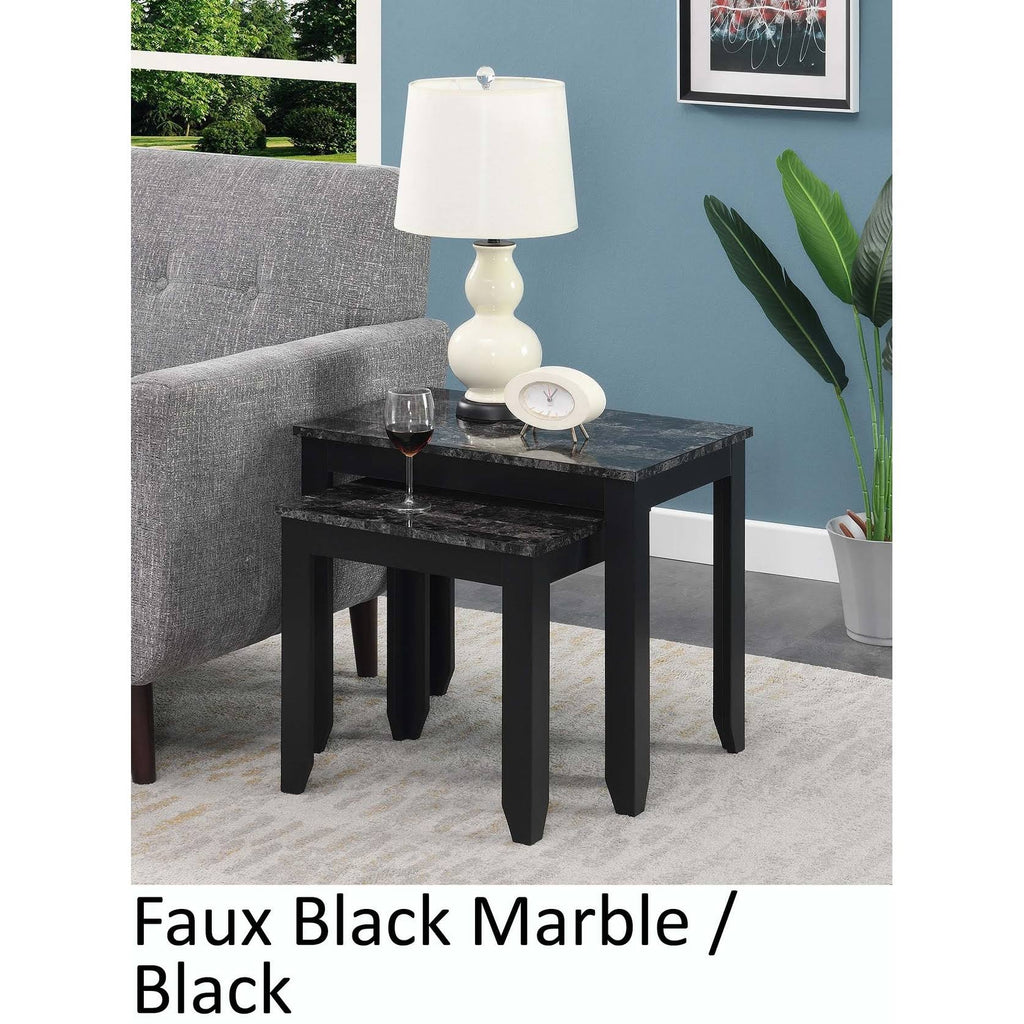 Brown Nesting End Table E61875
