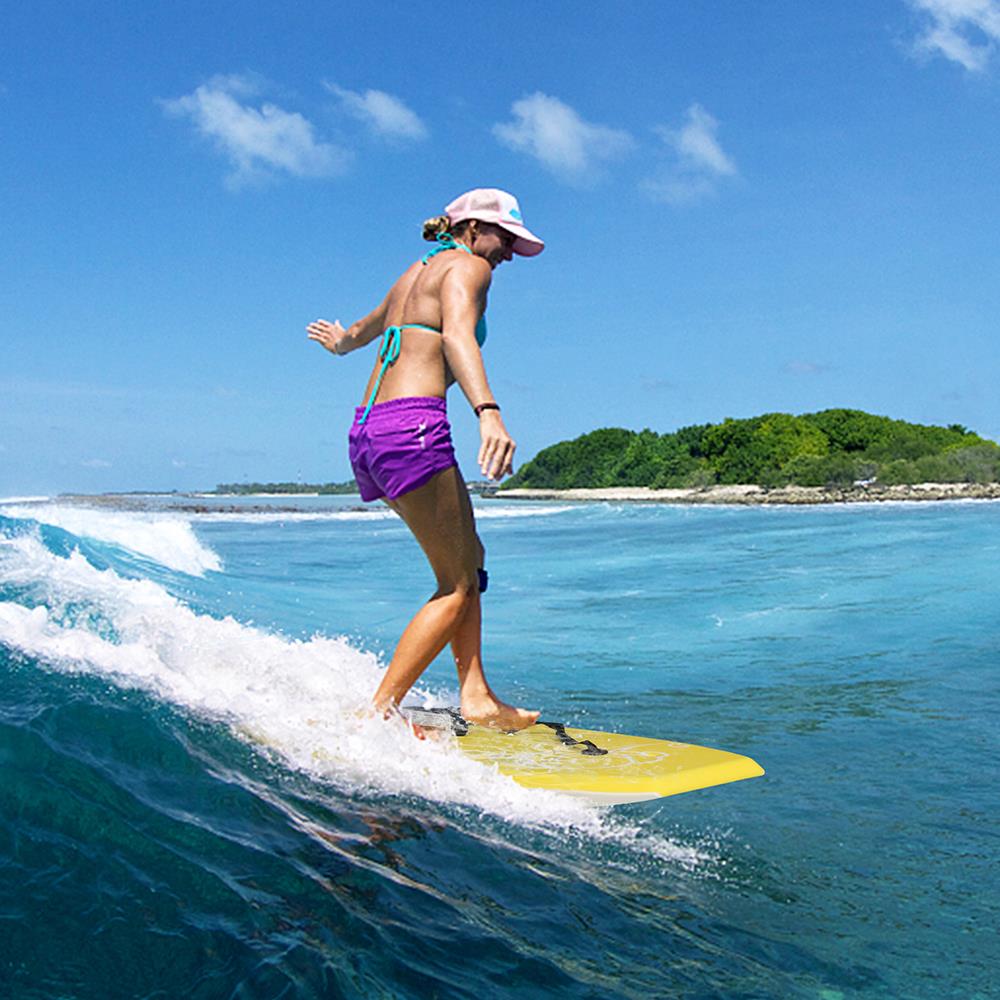 Yellow Water-Skiing Body Board G658