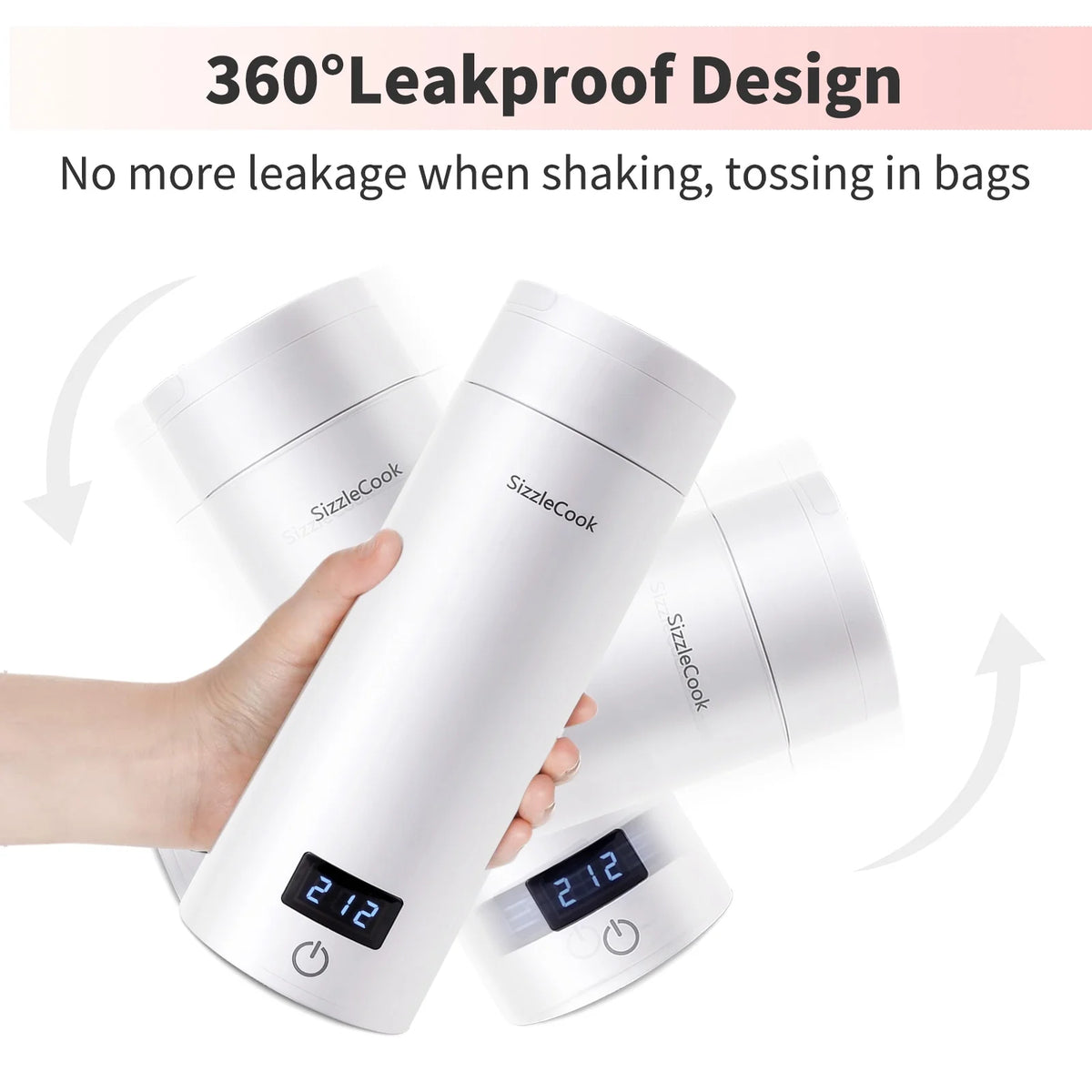 380ml Electric Travel Kettle with Temperature Control Z504