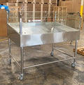 60 Seafood Display Table Ice Bin Cold Insulated Fish Meat R84097