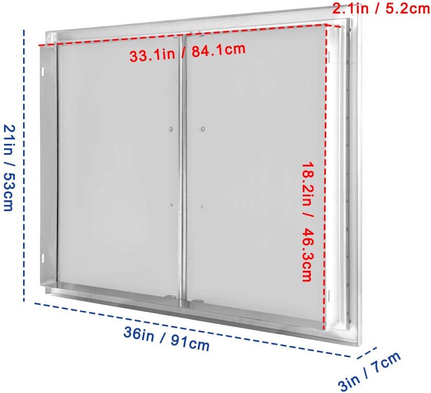 Outdoor Kitchen Door 36 W X 21 H C992