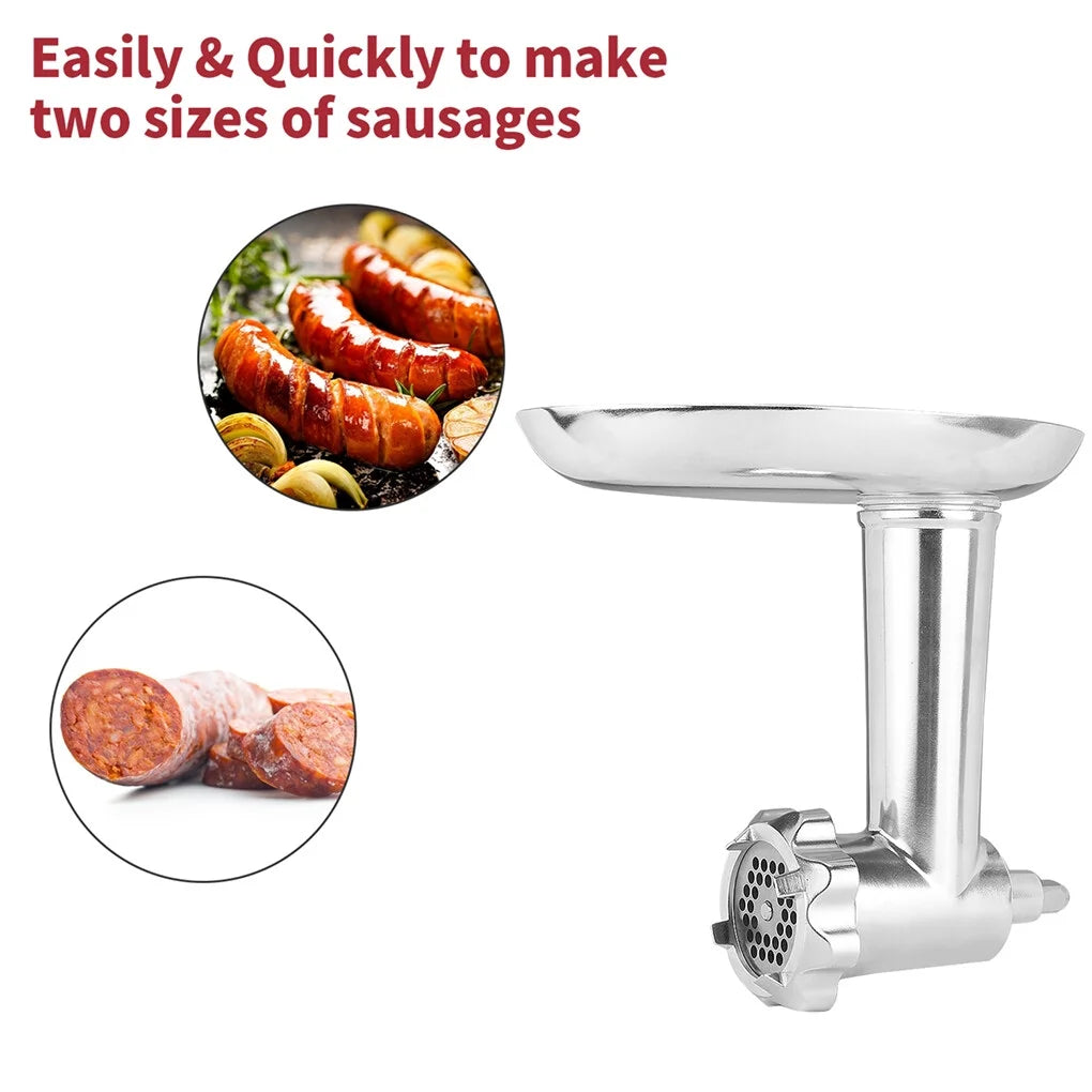 Metal Meat Food Grinder Attachment Kit for Stand Mixer S9365
